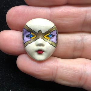 Mystique Painted Face Pin by Adagio